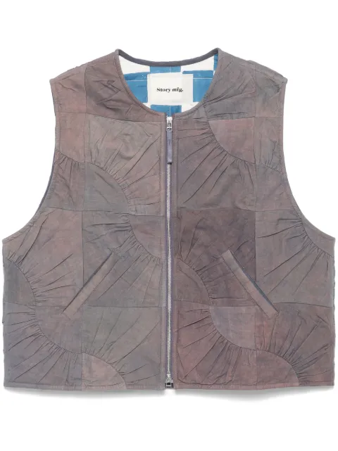 STORY mfg. Pluto gilet Purple SAW24JAPLUCOTPWPPURPLEWANDERING