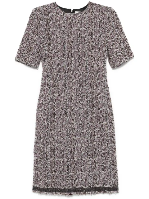 Lanvin tweed midi dress Red RWDR00605966A24