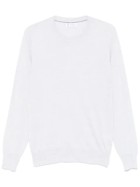 Brunello Cucinelli fine-knit sweater Blue MSY00100C2386