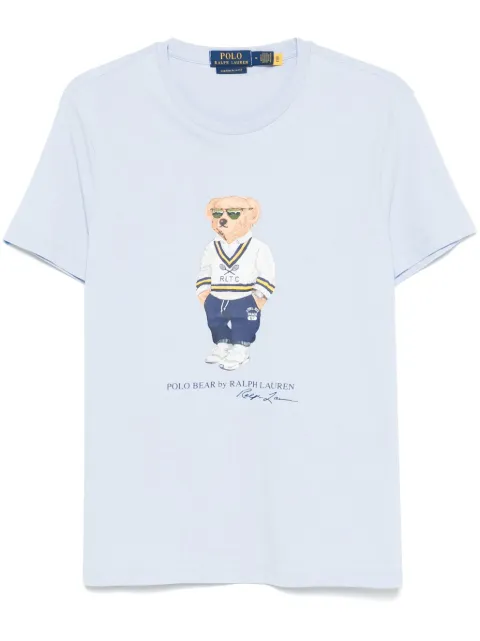 Polo Ralph Lauren Polo Pony-embroidered T-shirt Blue 710973137001