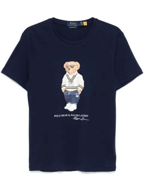 Polo Ralph Lauren Polo Bear-print T-shirt Blue 710973137003