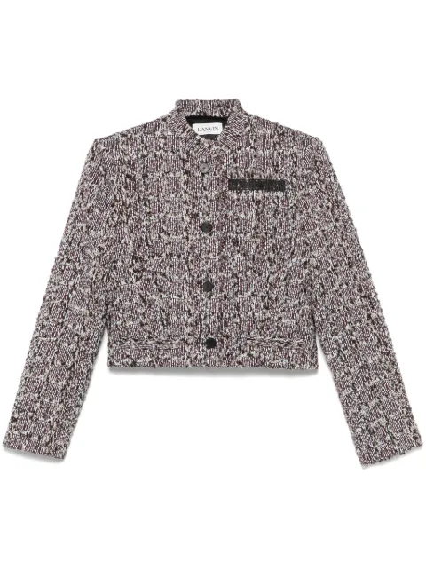 Lanvin tweed jacket Red RWJA00145966A24