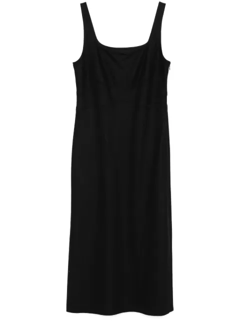 Vince felted midi dress Black V061351926