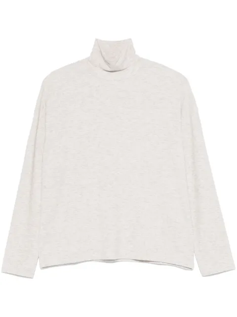 Vince roll-neck long-sleeve top Neutrals V054084600