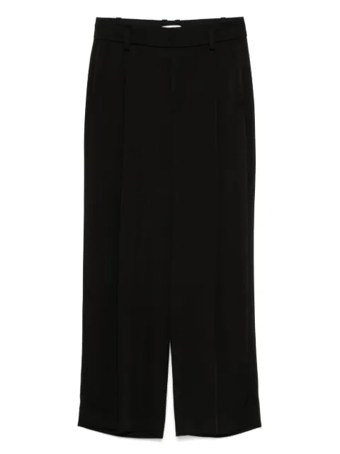 Vince pleat-detail tailored trousers Black V977922193
