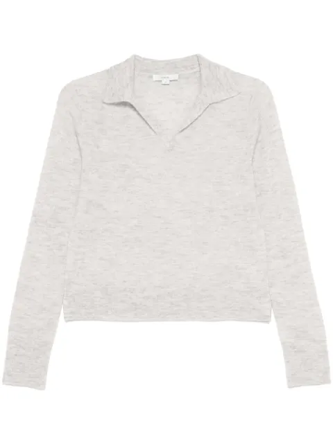 Vince mélange-effect sweater Grey V069379619