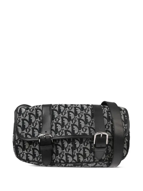 Christian Dior Pre-Owned 2003 Trotter shoulder bag Black 01RU0043