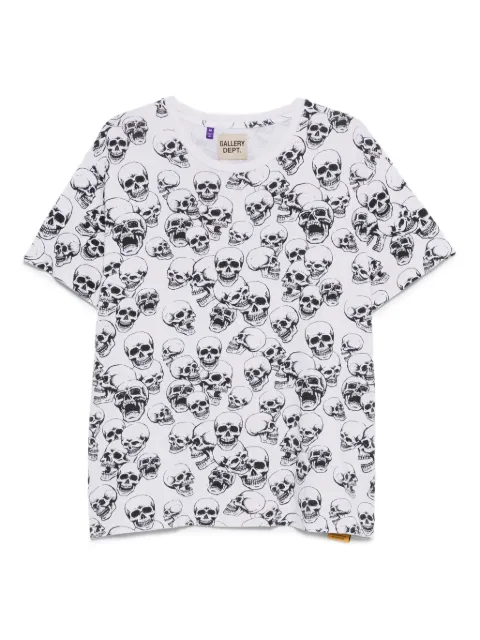 GALLERY DEPT. skull-print T-shirt White ST10239