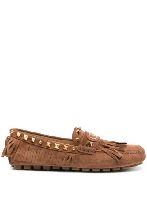 Valentino Garavani Rockstud loafers Brown WS0LL2KAD