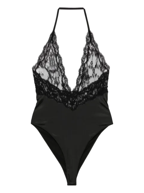 Givenchy chandelier lace bodysuit Black BWB04B20H2