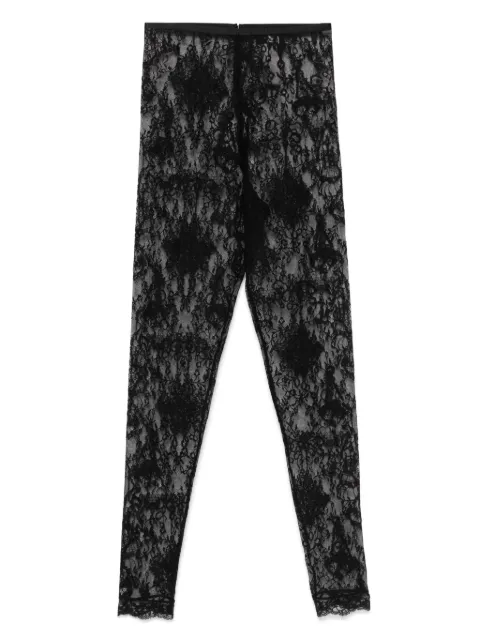 Givenchy chandelier lace leggings Black BWB04A20H2
