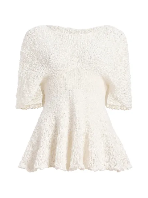 KHAITE Mathilde top White 9812121183