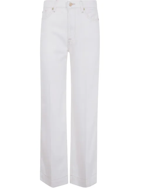 7 For All Mankind high-waist jeans White JSDEC850BC