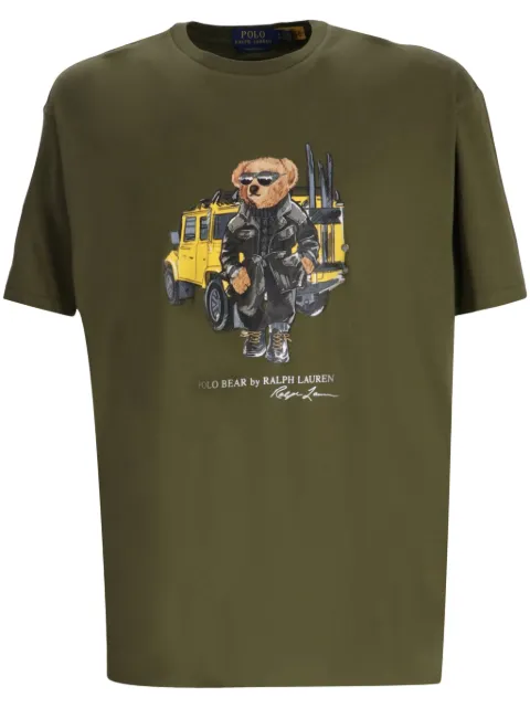 Polo Ralph Lauren Polo Bear-print T-shirt Green 710854497