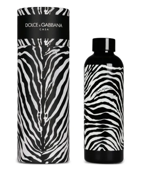 Dolce & Gabbana logo-print thermos Black TC0169TCA42
