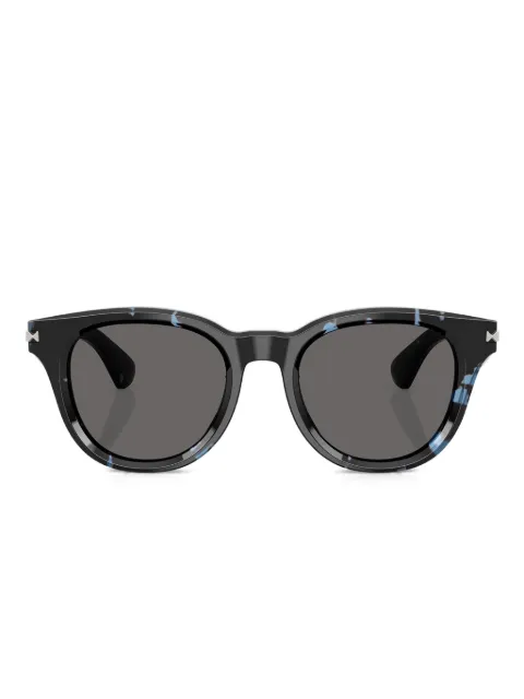 Burberry Eyewear marble-effect sunglasses Blue BE4439411187