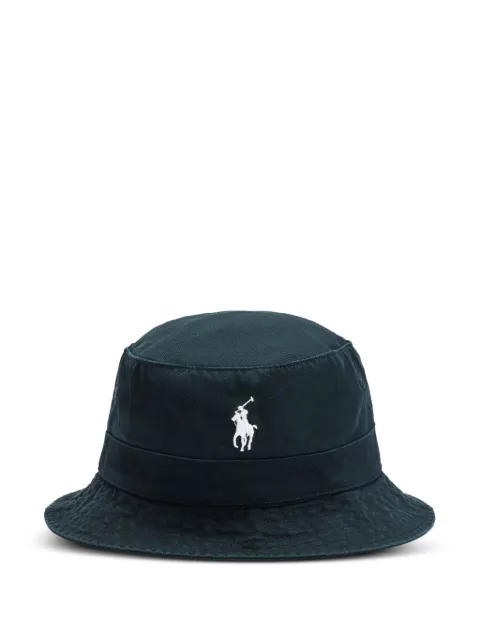 Polo Ralph Lauren logo-embroidery bucket hat Blue 710798567006