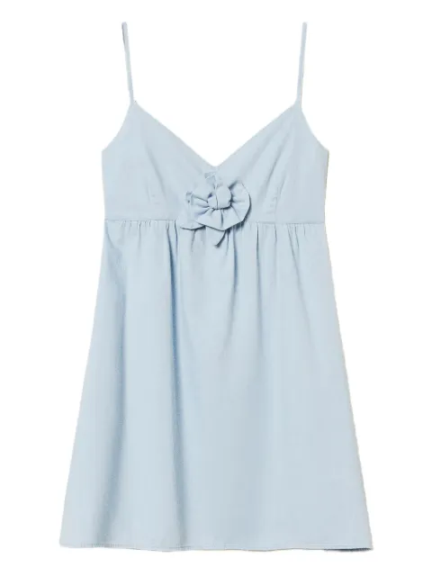 TWINSET floral-appliqué sundress Blue 251AX2064