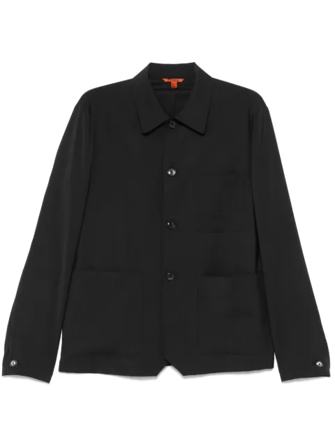 Barena virgin-wool shirt Grey OSU50600478