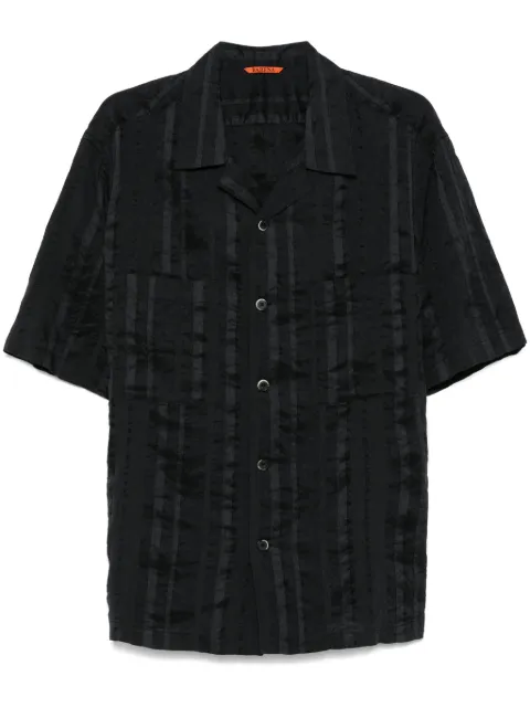 Barena striped shirt Black CAU50733158