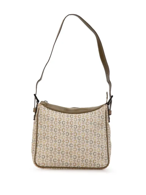 Celine Pre-Owned 2000 C Macadam Canvas shoulder bag Brown IJXMTH3DCWXQSJ0Y