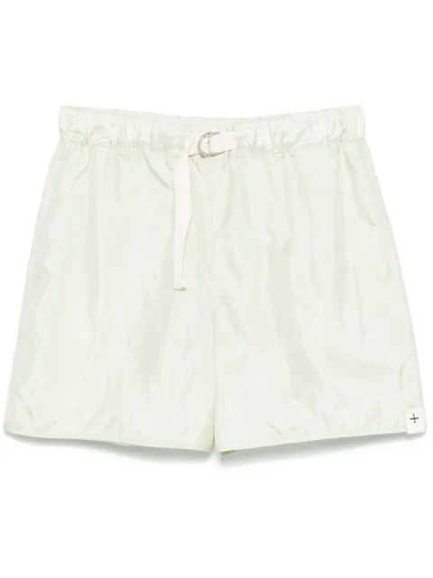 Jil Sander belted shorts Green J40KA0256J70003