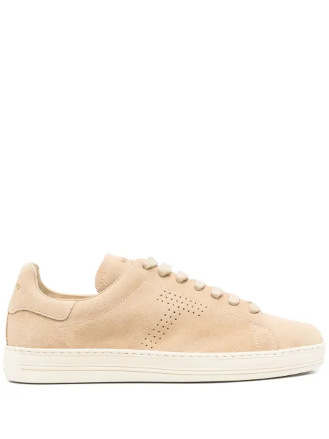 TOM FORD suede sneakers Neutrals J1507LCL423N