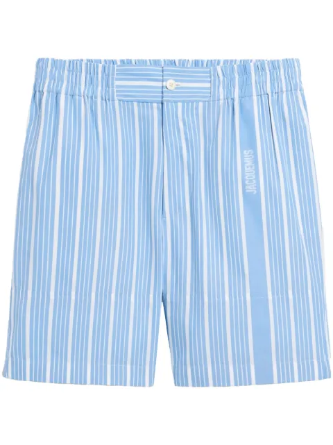 Jacquemus striped shorts Blue 255PA1381691