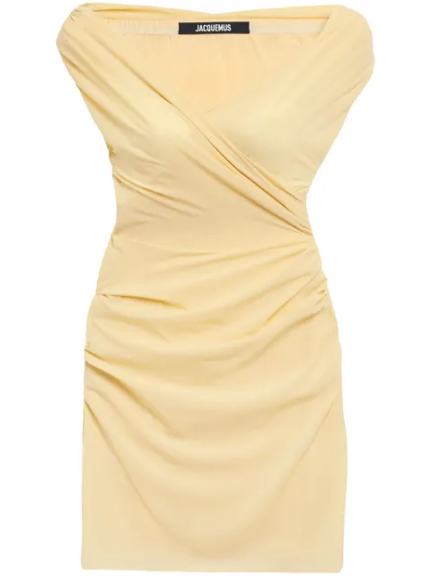 Jacquemus The Rita mini dress Neutrals 251DR2261767
