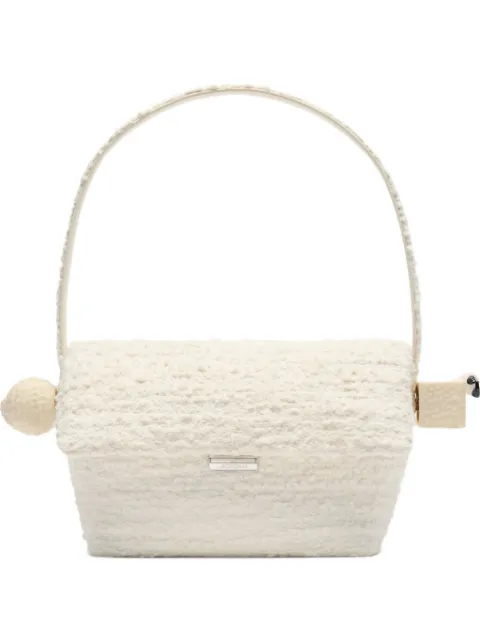 Jacquemus Rond Carré shoulder bag White 243BA3833232