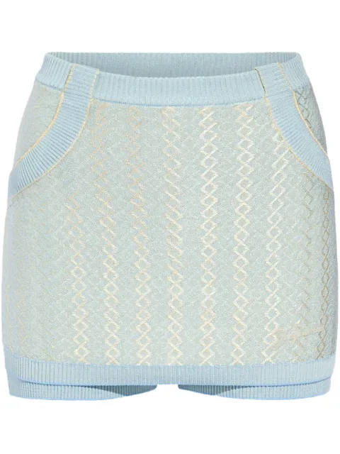 Jacquemus The Marino culottes Blue 251KN6062433