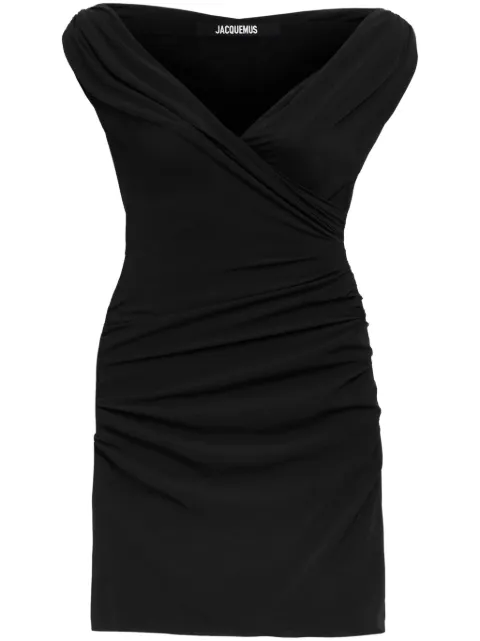 Jacquemus The Rita mini dress Black 251DR2261767