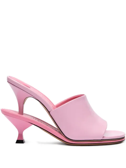 Jacquemus Les Doubles sandals Pink 243FO1604036