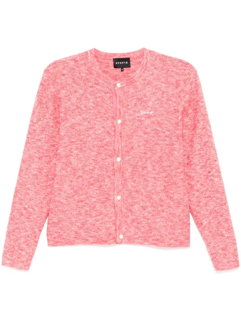 SPORT b. by agnès b. Xmas cardigan Red 1556QL68