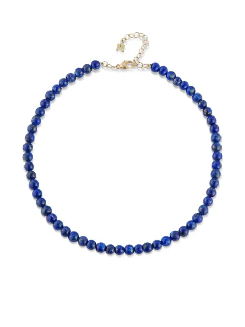 Mateo 14K yellow gold beaded lapis bracelet Gold 4LBB03