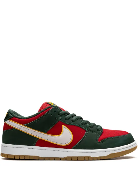 Nike SB Dunk "Seattle Sonics - "Fir/Fire Red/University Gold" sneakers Green FZ1287