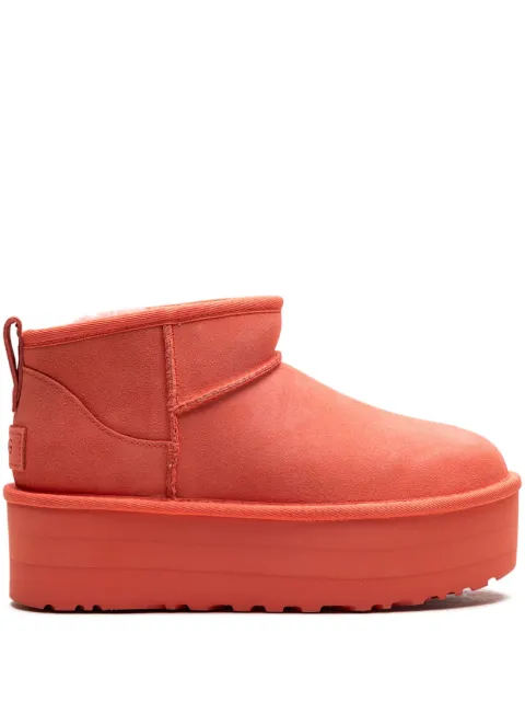 UGG Classic Ultra Mini "Vibrant Coral" boots Pink 1135092