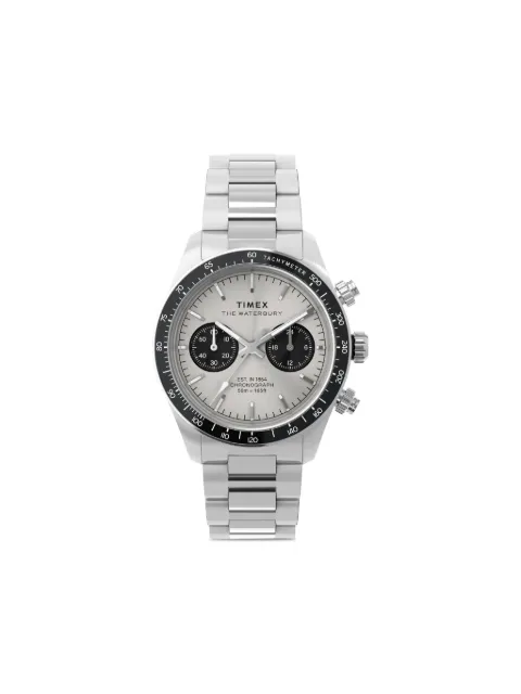 TIMEX Waterbury Heritage Chronograph 41mm Grey TW2Y19200