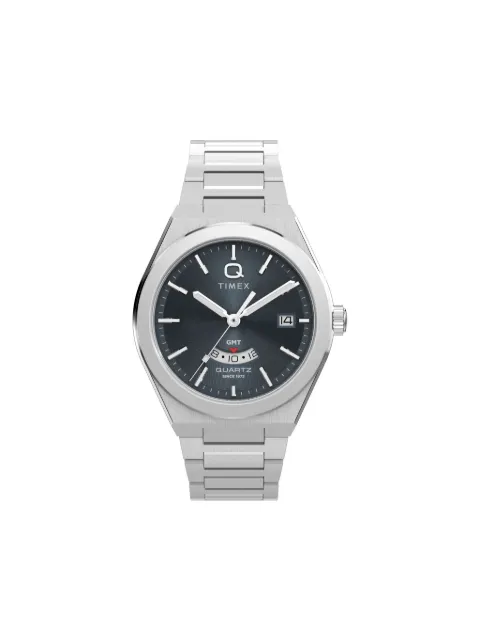 TIMEX Q-Timex GMT 39mm Grey TW2Y12100