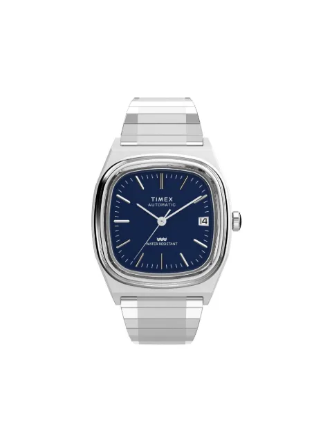 TIMEX Automatic 1983 E-Line Reissue 34mm Blue TW2Y07400