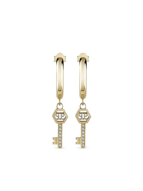 Philipp Plein Valentine key-detail earrings Gold PJHGA21EU
