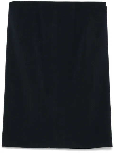 Loro Piana Pre-Owned 2010s tailored mini skirt Blue LO250RL