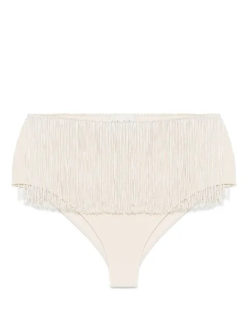 Forte Forte fringed briefs Neutrals 13931