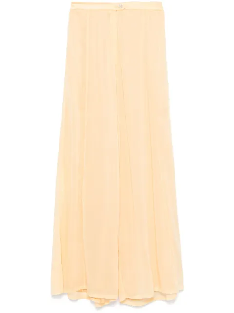 Forte Forte wide-leg trousers Orange 13897MYPANTS