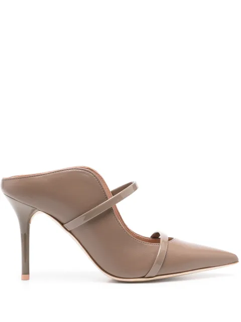 Malone Souliers 85mm Maureen mules Brown MAUREEN85267TP