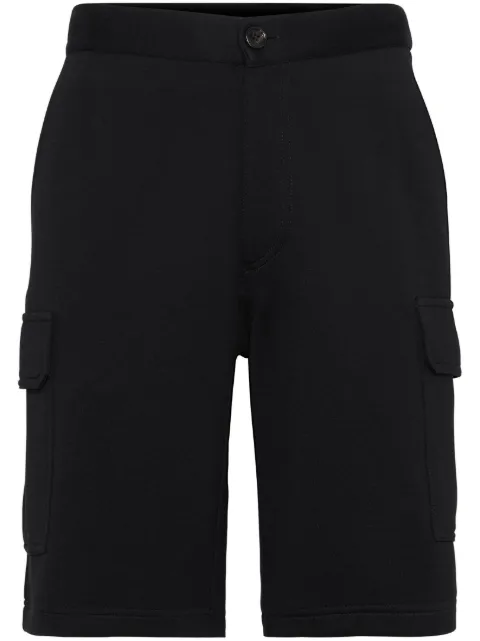 Brunello Cucinelli terry Bermuda shorts Black MM8313222GC101
