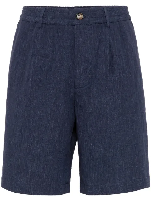 Brunello Cucinelli Délavé bermuda shorts Blue MH248U0065C018