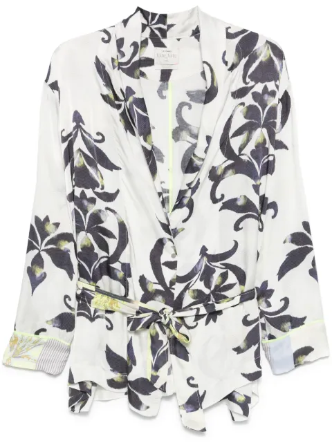 Forte Forte floral-print jacket White 13901MYJACKET