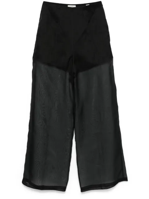 Forte Forte silk palazzo pants Black 13821MYPANTS