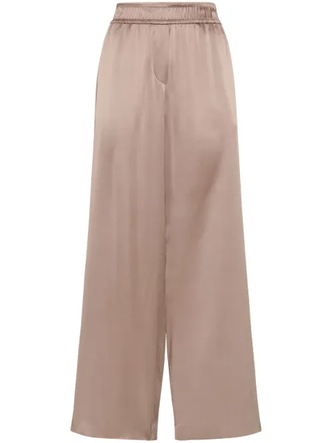Brunello Cucinelli silk-satin trousers Neutrals M0C59P8942C2925